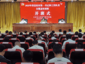 2025年荣县驻村第一书记和工作队员全覆盖培训班